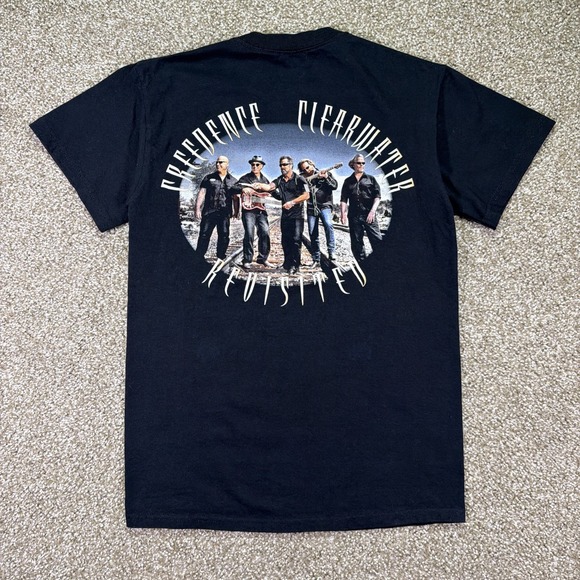 Clearwater Other - Vintage Creedence Clearwater Revival Shirt Black Small Free Bird